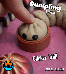 Dumpling Dragon 3d model