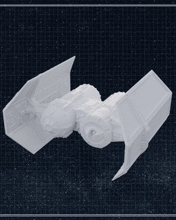 TIE/sa Bomber - Star Wars 3d model