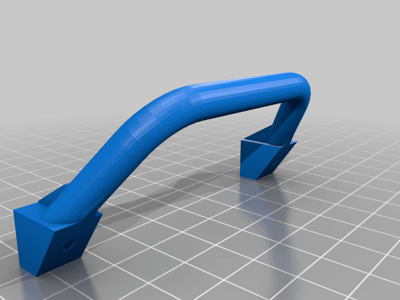 Refined Jeep Wrangler front bumper with Bull Bar for SCX10 3d model