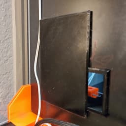 Prusa LACK enclosure PSU (cable) passthrough 3d model