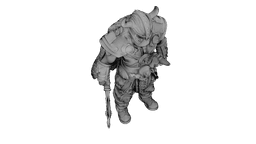 Horned Sentinel 3d model