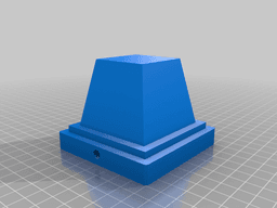 Recycled cardboard pot mold 3d model