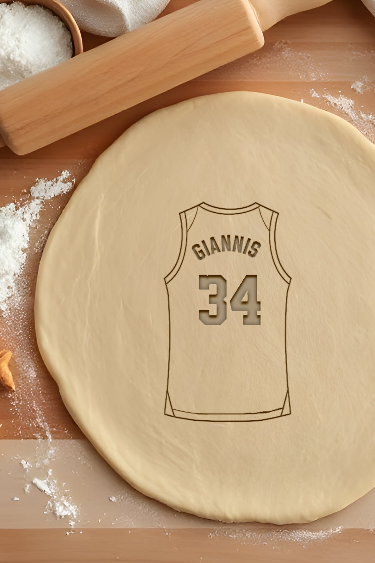 Giannis Cookie Cutter, Biscuit Cutter 3d model