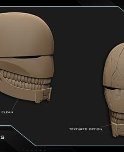 Stranger Qimir helmet 3d model