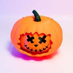 Face Changing Pumpkin 3d model