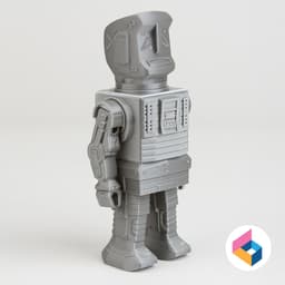 Foldable robot Marvin 1981 3d model