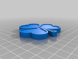 Shamrock Charm 3d model
