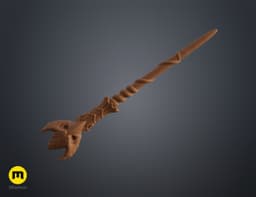 Chadwick Boot wand 3d model