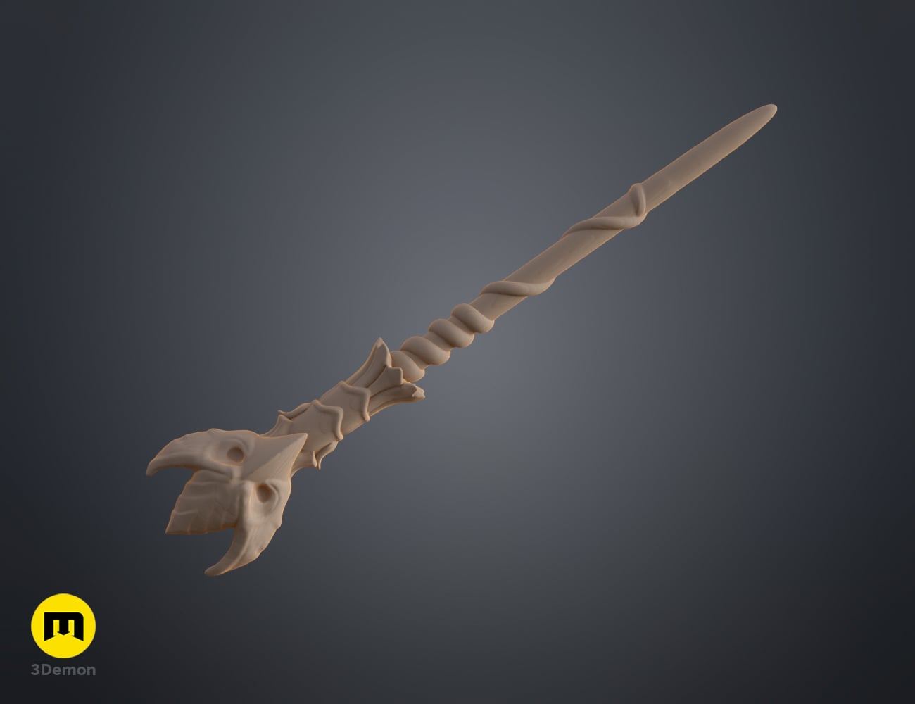 Chadwick Boot wand 3d model