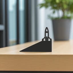 Door Stop, Rocket Door Stopper, Door Back, 2 Different Models 3d model