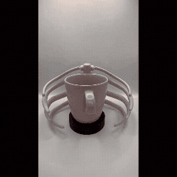 ARTICULATED RIBS COASTER 3d model