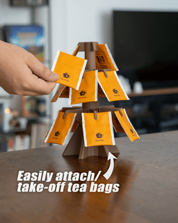 Tea Tree - Foldable Tea Bag Stand 3d model