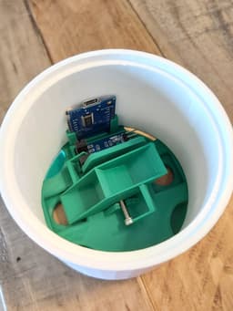 Tipping Bucket Rain Gauge 3d model