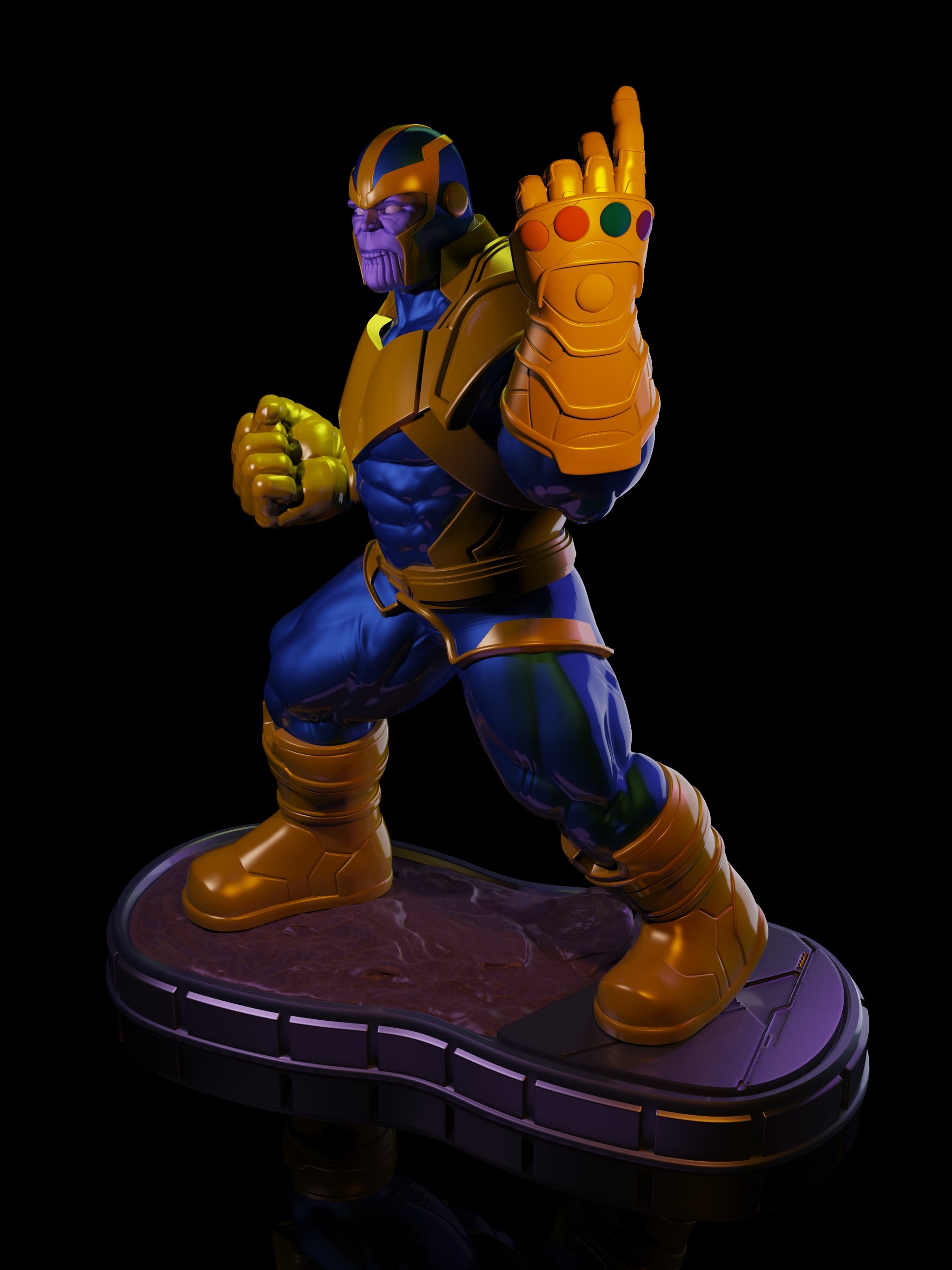 Thanos 3d model