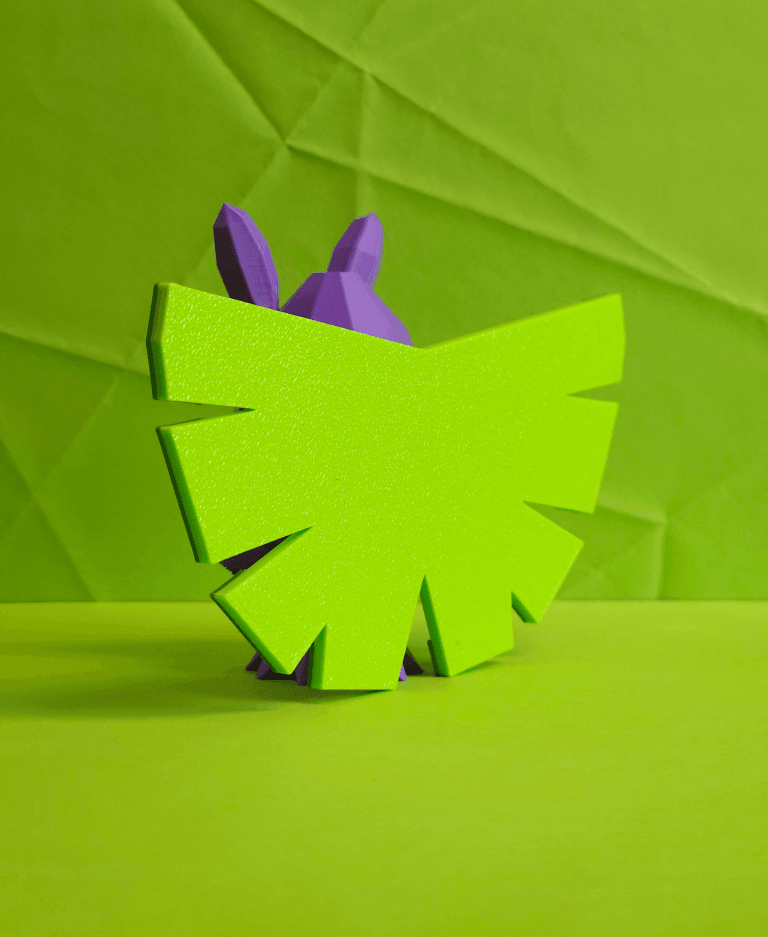 Dustox Low Poly Pokemon 3d model