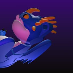 Stormfly the Spinecrest Dragon 3d model