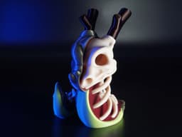 Cali-Dragon: Undead Version 3d model