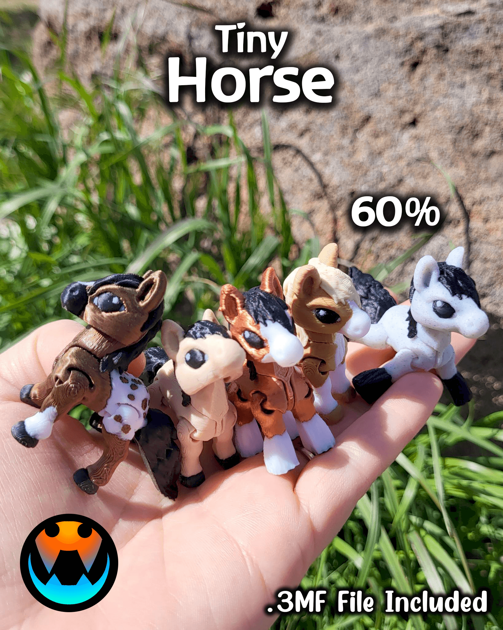 Tiny Horse 3d model