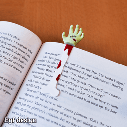Fun Bookmarks: Zombie 3d model