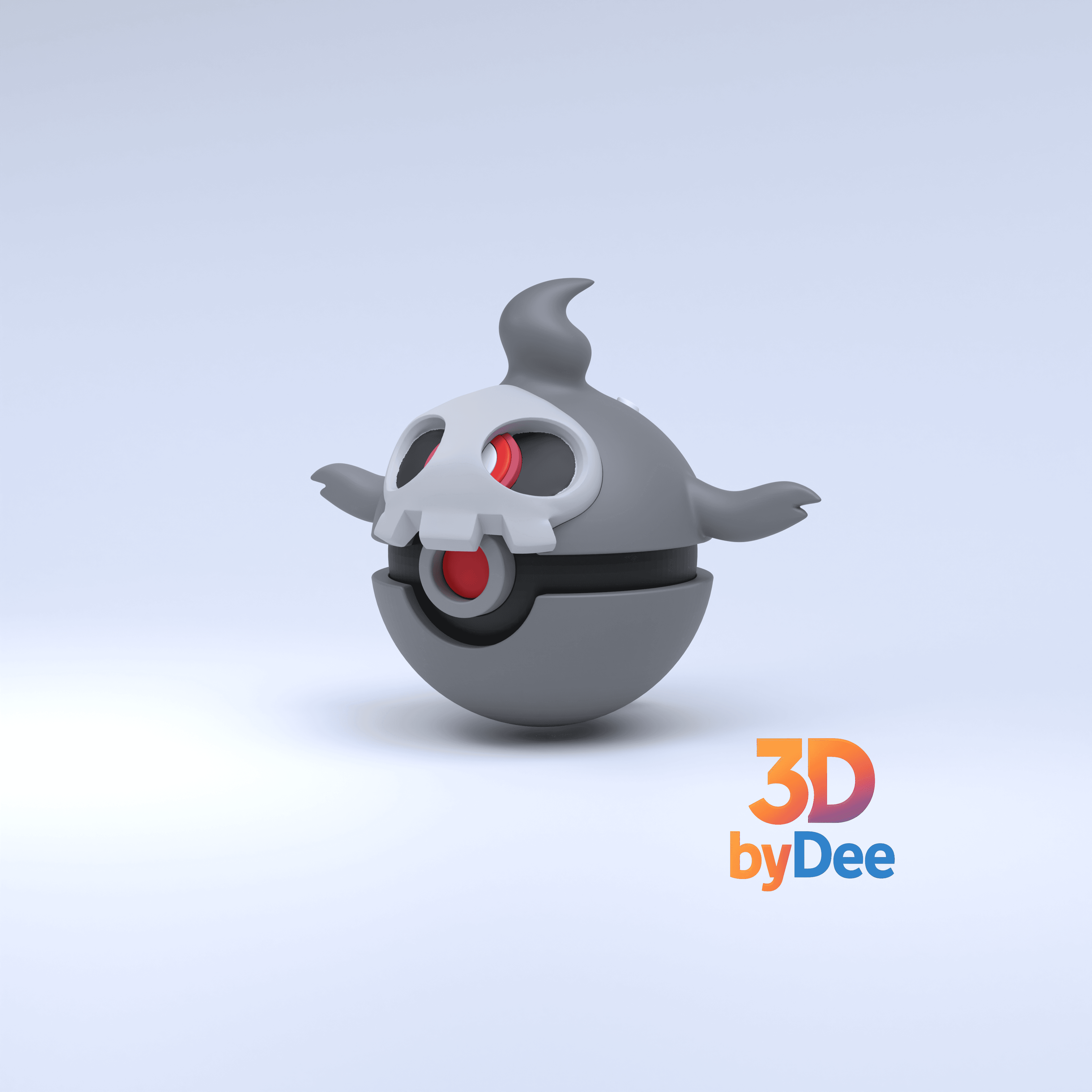 Duskull Pokeball 3d model
