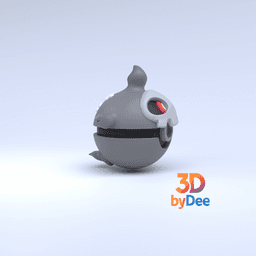 Duskull Pokeball 3d model