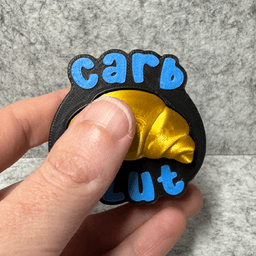 Carb Lover Clicker 3d model