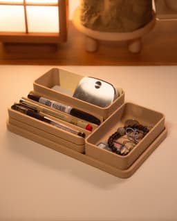 Modular Desk Organiser 3d model
