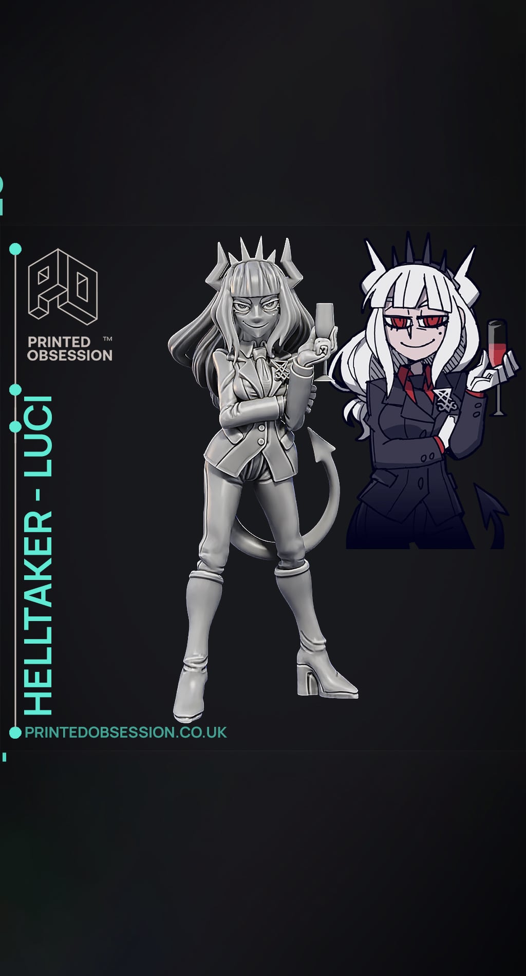 Lucifer - Hell Taker - Fan Art 3d model