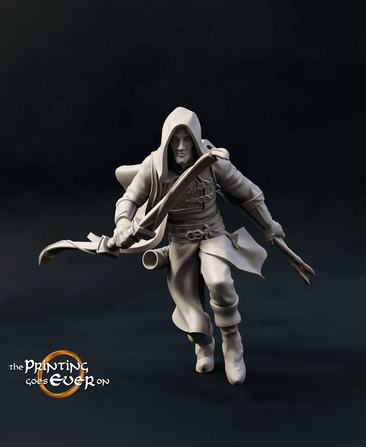 Modular Brightwood Ranger - Running 3d model
