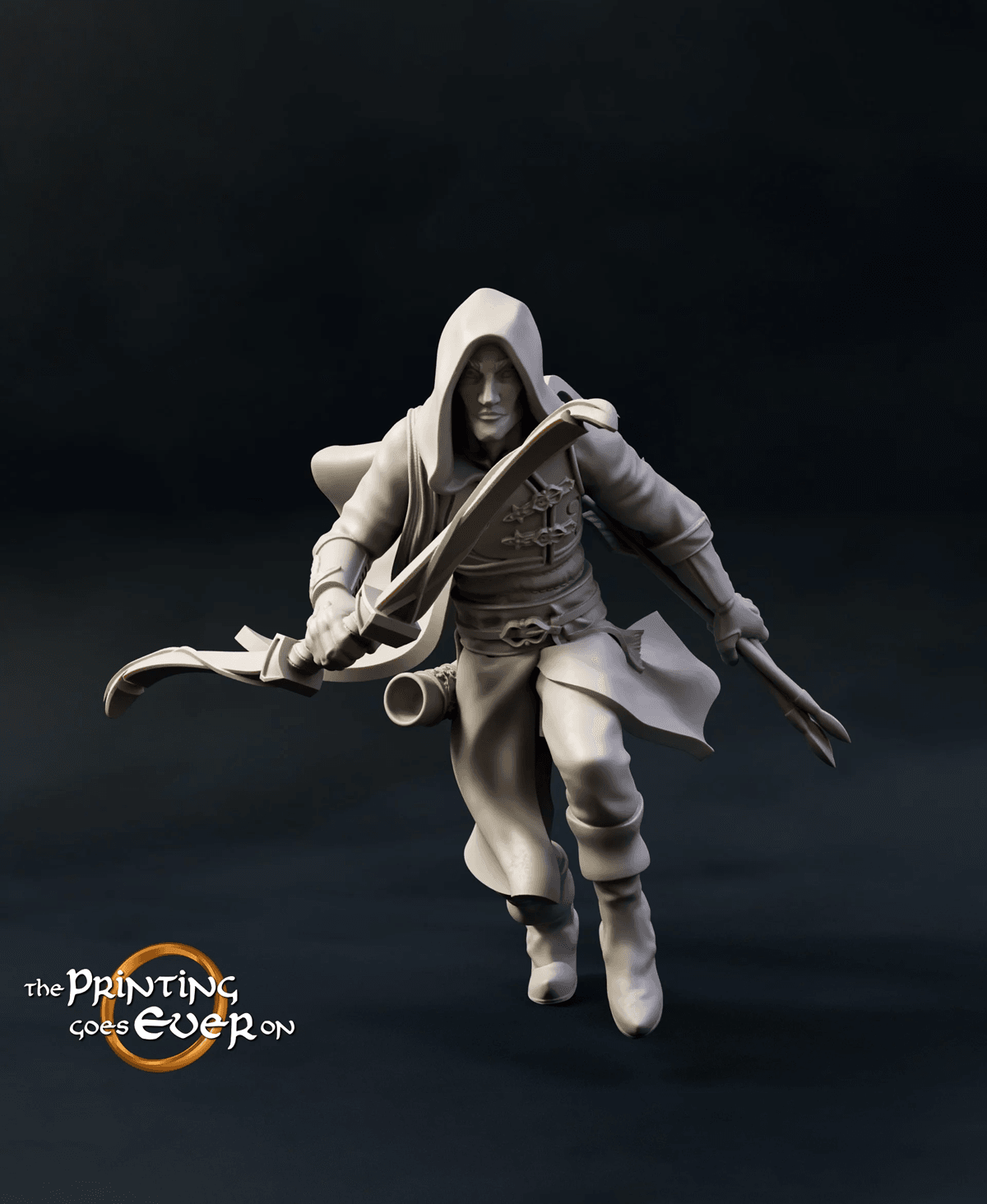 Modular Brightwood Ranger - Running 3d model