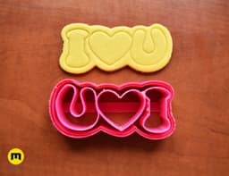 Valentine Cookie Cutter Set Vol. 3 3d model