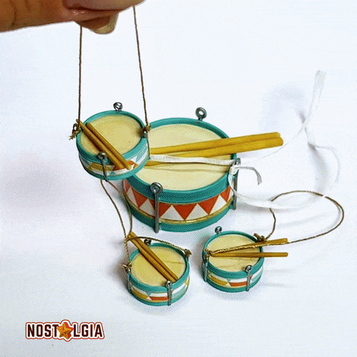 Drum Vintage Soviet Toy 3d model