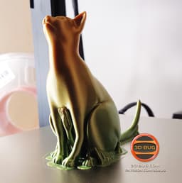 Statuette of the Cat 3d model