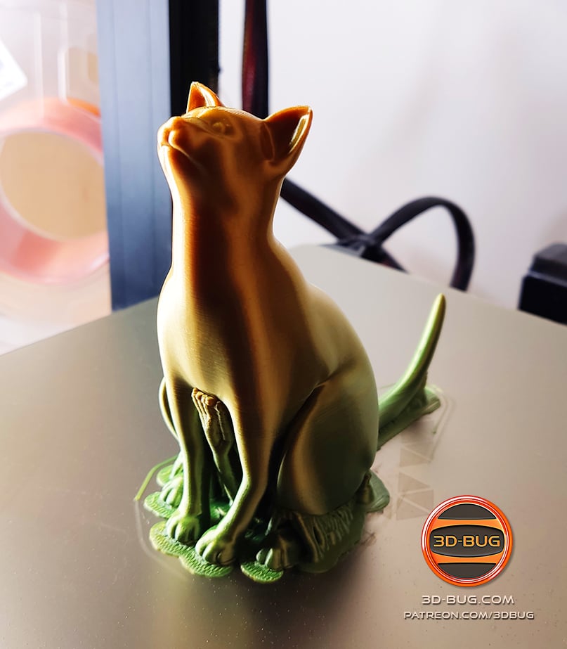 Statuette of the Cat 3d model