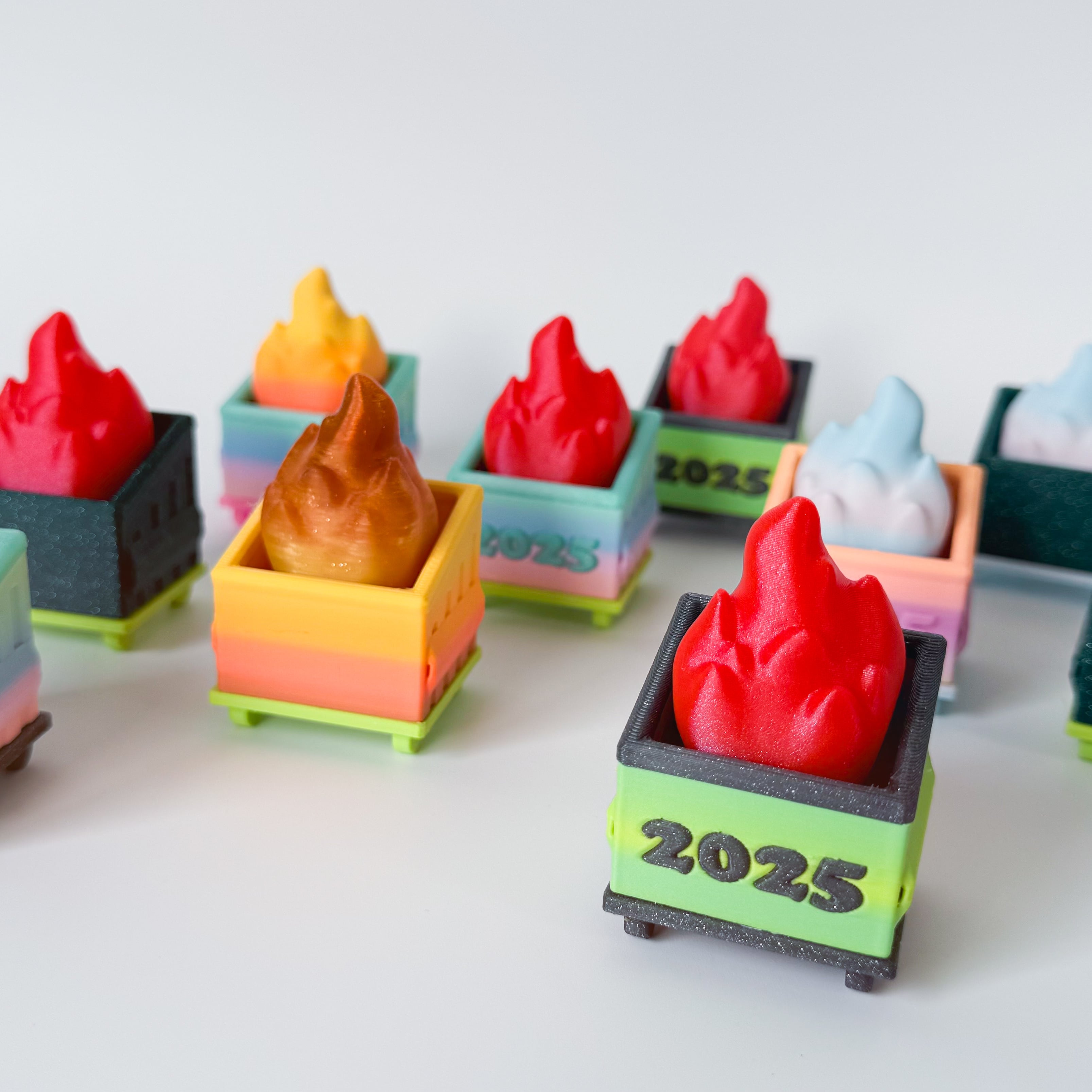 Dumpster Fire clicker 3d model