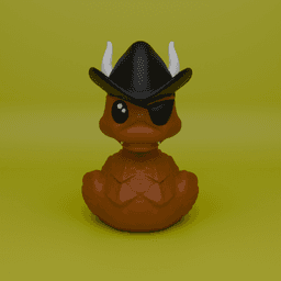 Dragon Duck (Pirate Edition) 3d model