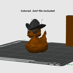 Dragon Duck (Pirate Edition) 3d model