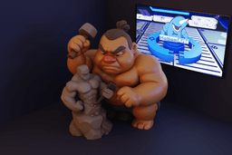 Gordinho escultor.stl 3d model