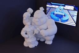 Gordinho escultor.stl 3d model