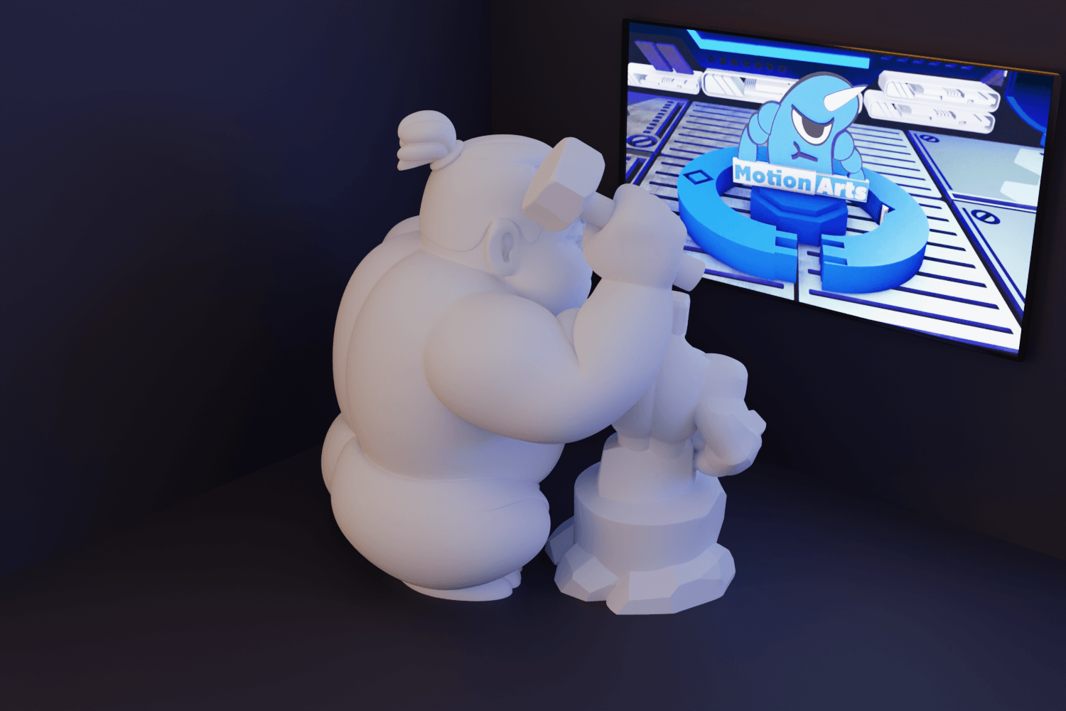 Gordinho escultor.stl 3d model
