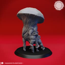 Myconid - Tabletop Miniature 3d model