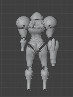 Samus Aran Wearable (Metroid Prime) 3d model