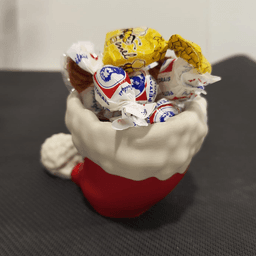 Santa's Hat Bowl 3d model