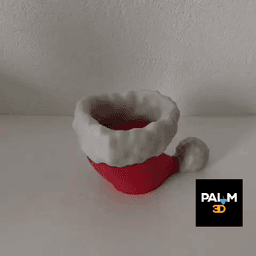 Santa's Hat Bowl 3d model