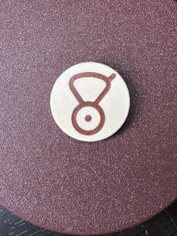 POKEMON UNOWN MMU FRIDGE MAGNET "V" 3d model