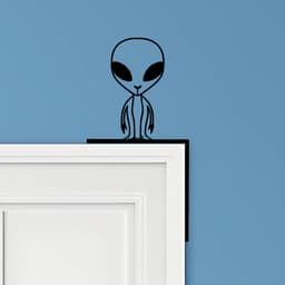 Alien Door Corner Decor 3d model