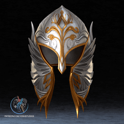 Mithril Helmet 3D Printer File STL 3d model