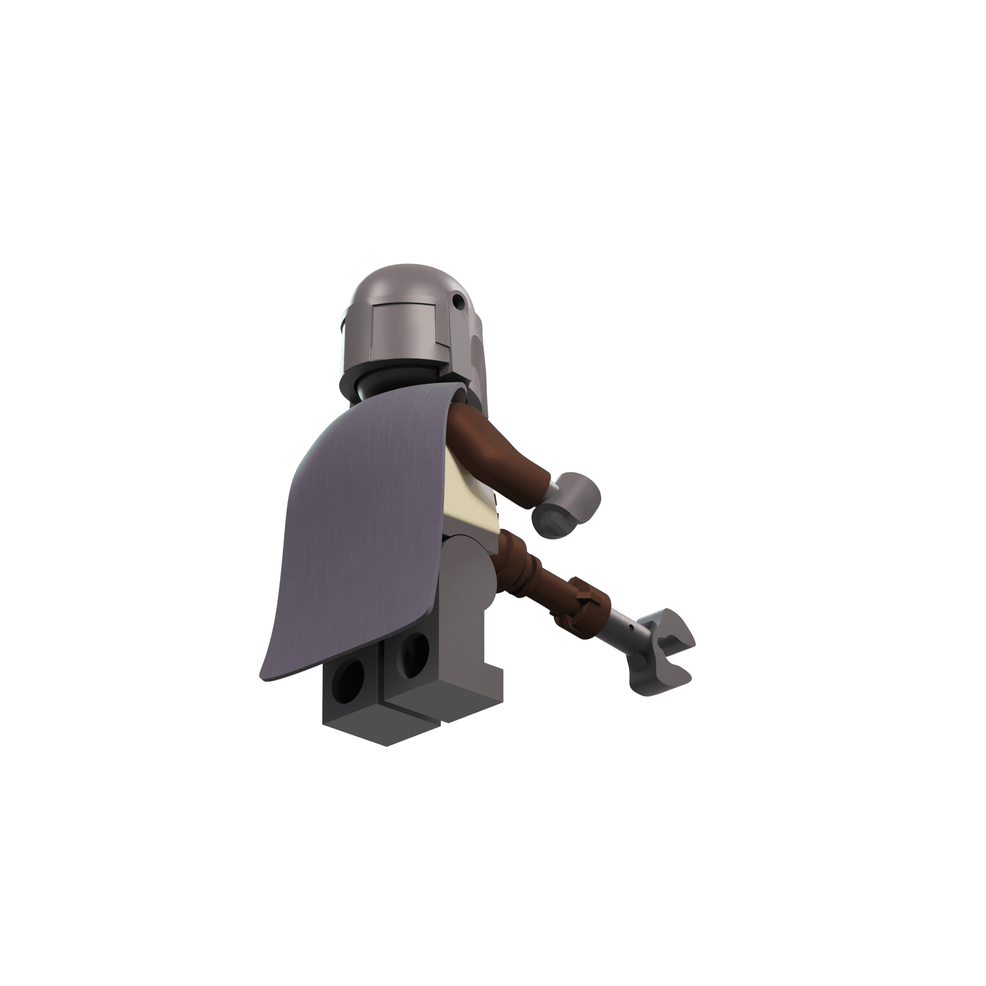S1 Mando LEGO Figure 3d model