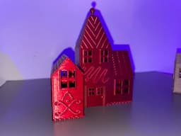 Holiday Gingerbread House Ornament 3d model