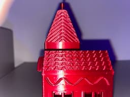 Holiday Gingerbread House Ornament 3d model